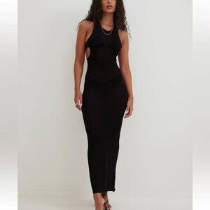 NWT Na-kd Black Knit Dress